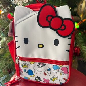 Hello Kitty Red and White Bag